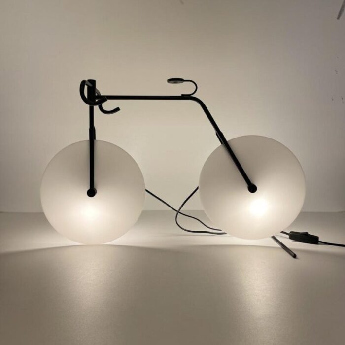 bicycle table lamp by bag turgi 1980 2440