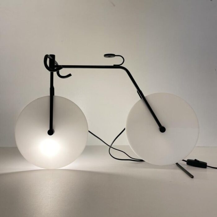 bicycle table lamp by bag turgi 1980 6146