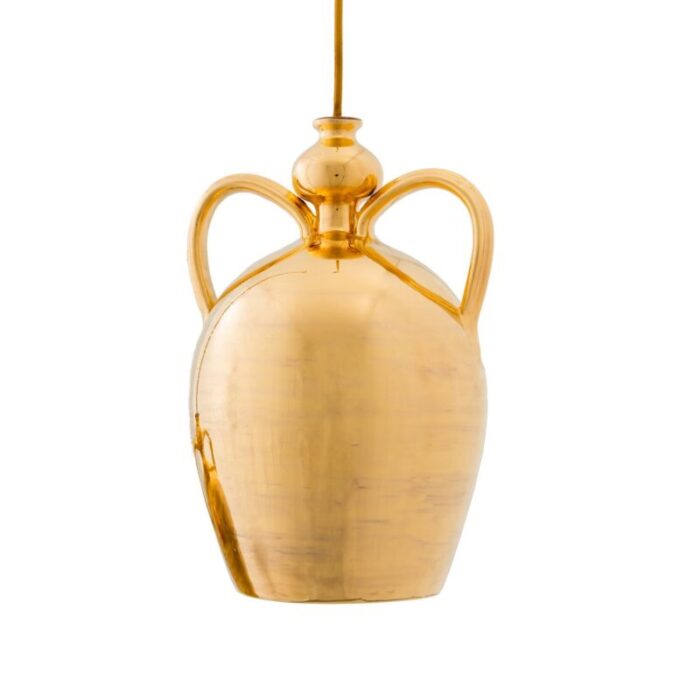 big gold vummile pendant lamp by marco rocco 1