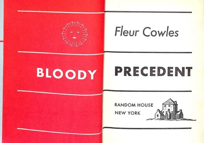 bloody precedent 1952 cowles fleur inscribed to pauline trigere 2458