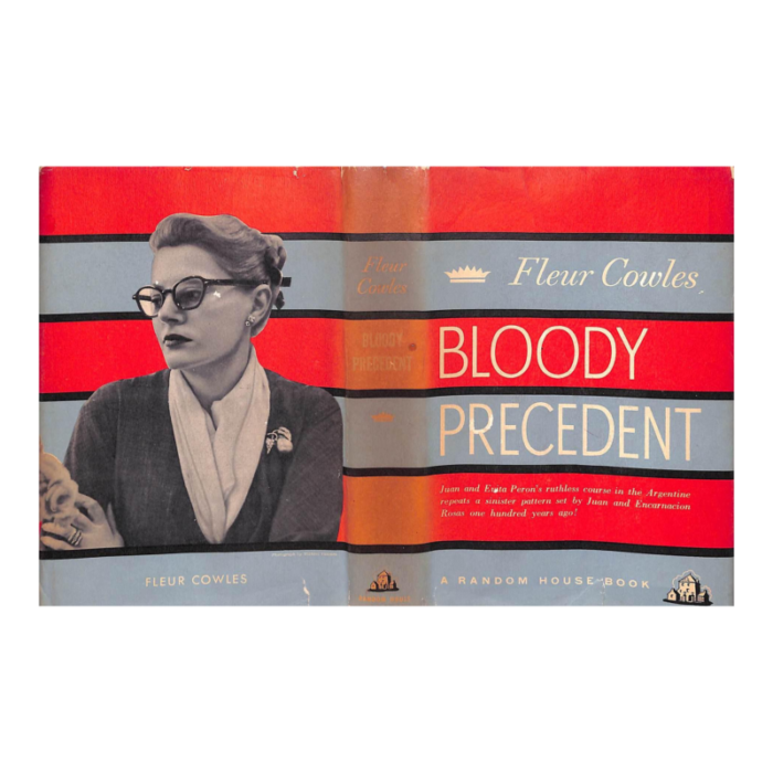 bloody precedent 1952 cowles fleur inscribed to pauline trigere 9856