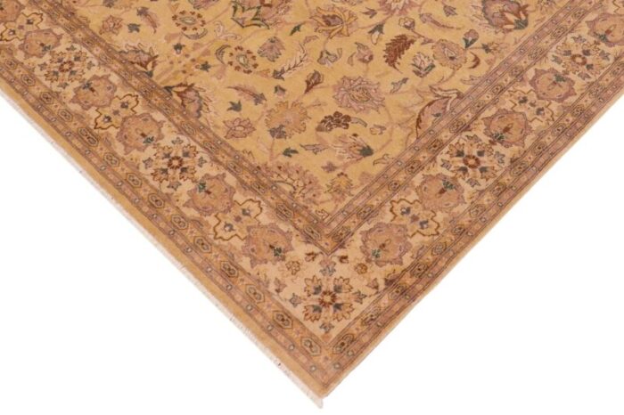 boho chic ziegler tan beige hand knotted wool rug 710 x 96 7636