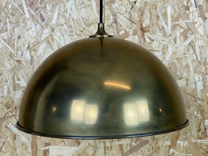 brass ceiling lamp by florian schulz 1970s 6