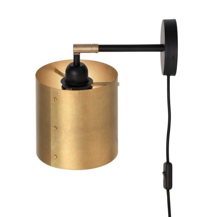 brass svep wall lamp from konsthantverk 2