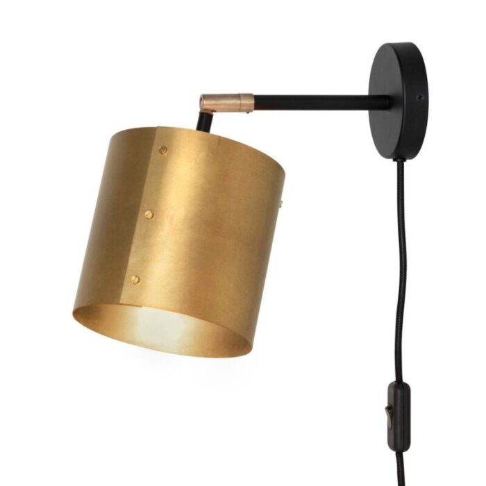 brass svep wall lamp from konsthantverk 3