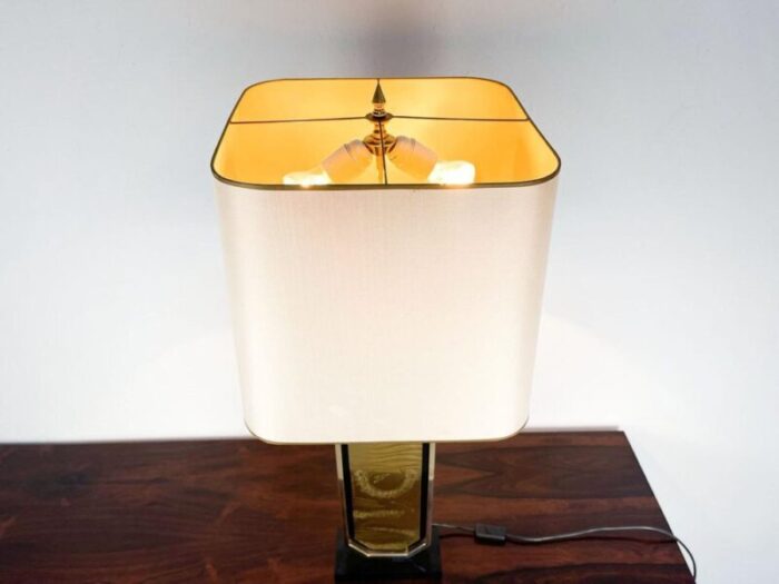 brass table lamp by george mathias 8