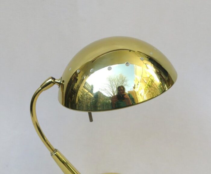 brass table lamps from hillebrand lighting 1960s set of 2 15