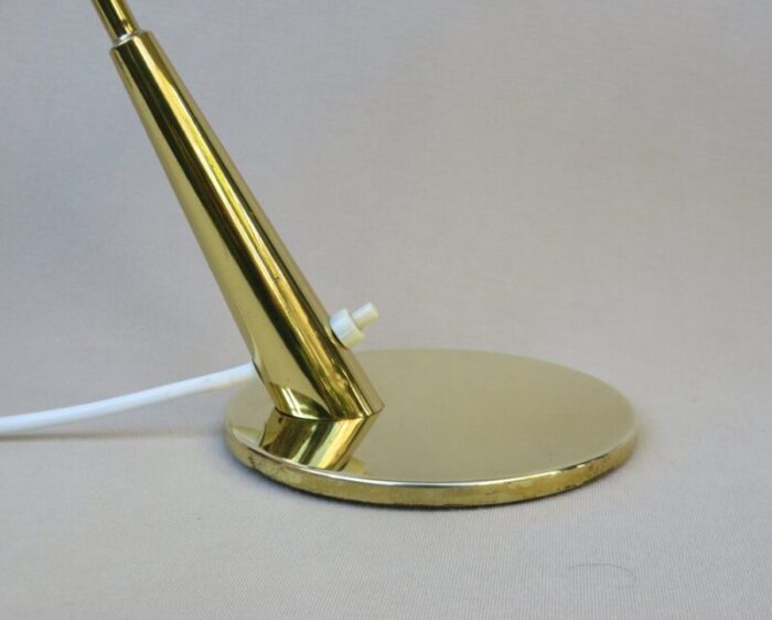 brass table lamps from hillebrand lighting 1960s set of 2 39