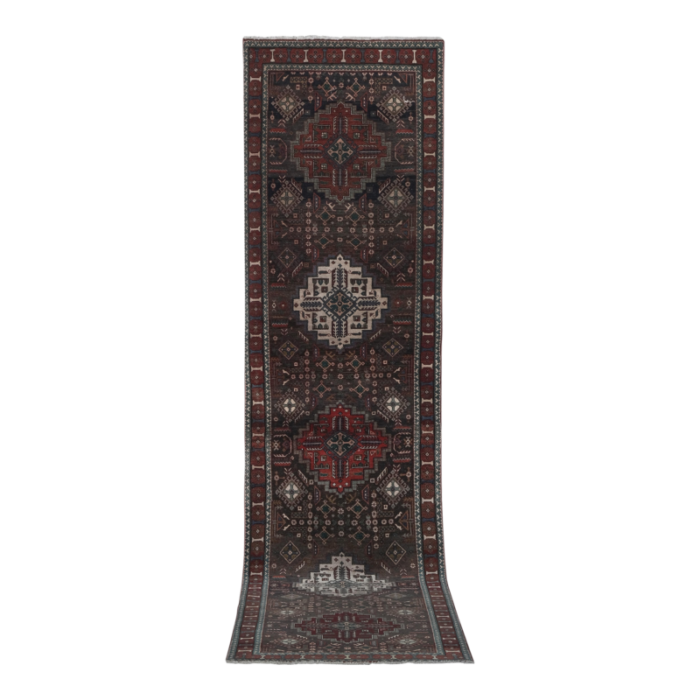 caucasian style rug 38 x 149 3187