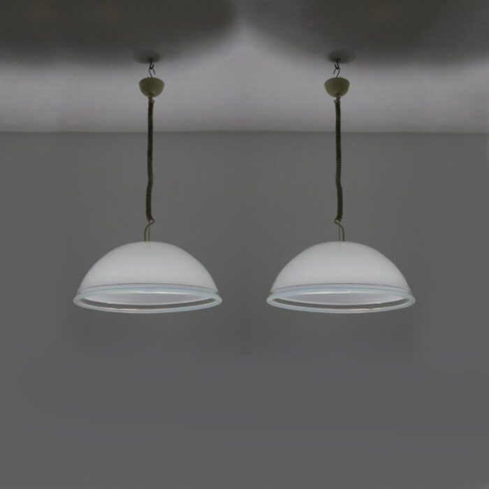 chandeliers in the style of leucos set of 2 1