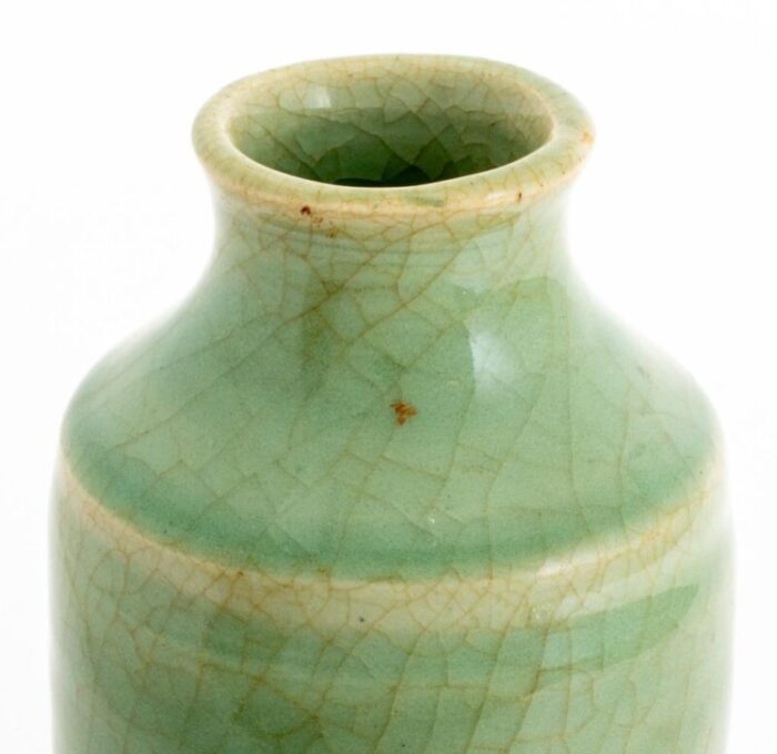 chinese longquan ge yao celadon glazed vase 0096