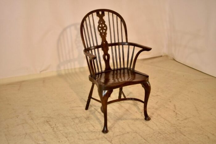 circa 1900 english double bow windsor chair 3298