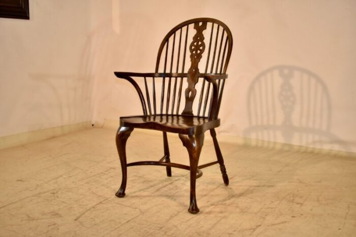 circa 1900 english double bow windsor chair 8972