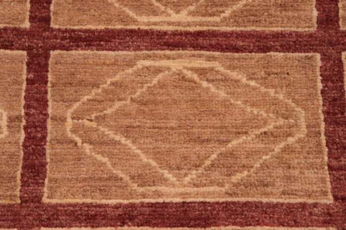 classic ziegler tan nude hand knotted wool rug 80 x 94 0226