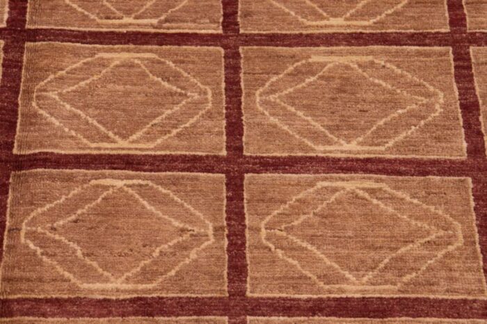 classic ziegler tan nude hand knotted wool rug 80 x 94 5921