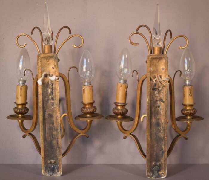 classical wall lamps set of 2 14