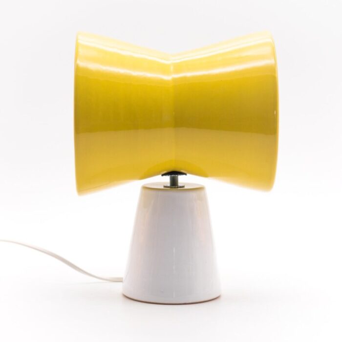 clessidra lamp in yellow white by marco rocco 2018 3