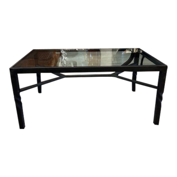 custom iron cocktail table 3965