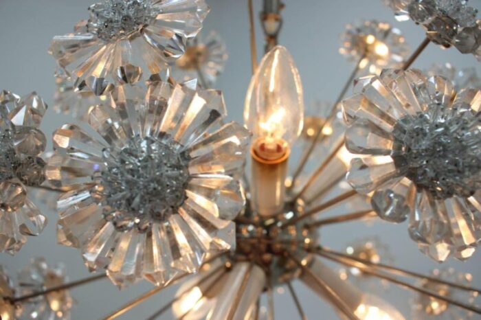 dandelion chandelier from preciosa 1970s 3