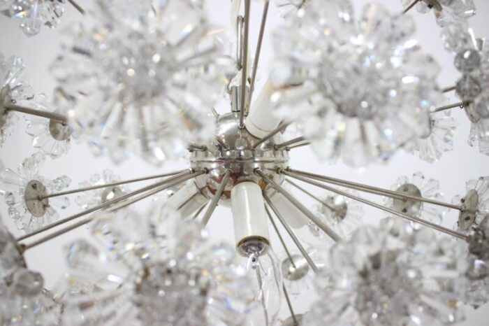 dandelion chandelier from preciosa 1970s 6