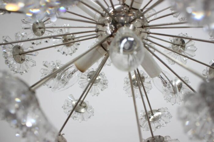 dandelion chandelier from preciosa 1970s 7