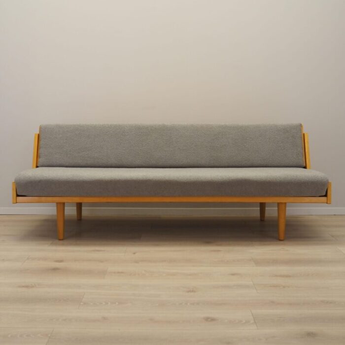 danish beech sofa by hans j wegner for getama 1960s 4223