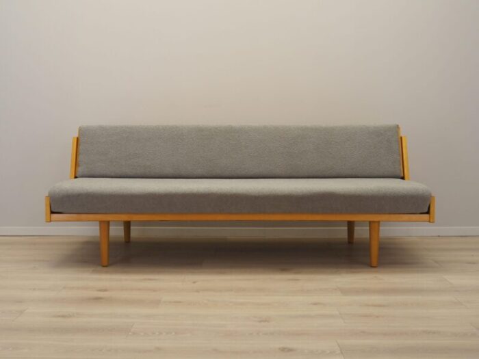 danish beech sofa by hans j wegner for getama 1960s 8224