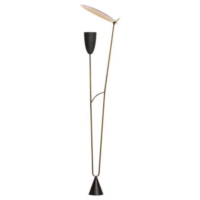 danish floor lamp by svend aage for holm sorensen co 1