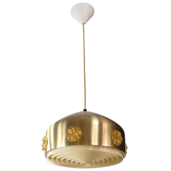 danish pendant lamp 1970s 1