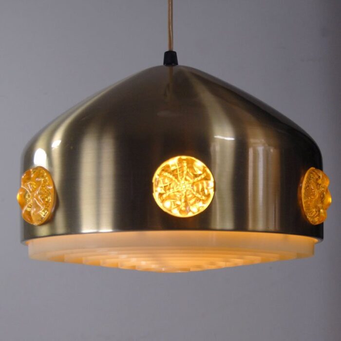 danish pendant lamp 1970s 2