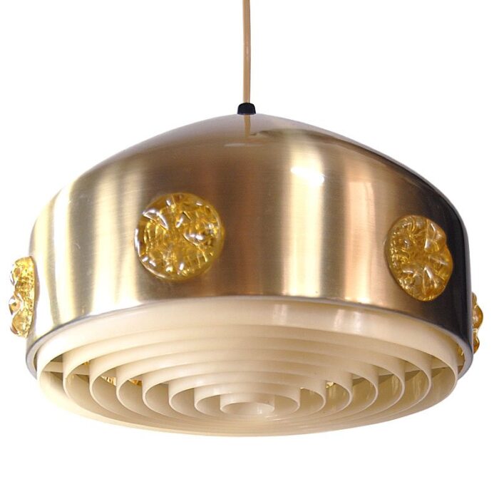 danish pendant lamp 1970s 3