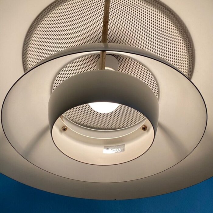 danish safari ceiling lamp by christian white peter white orla molgaard nielsen for nordisk solar 1970s 4