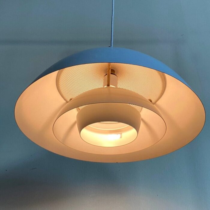 danish safari ceiling lamp by christian white peter white orla molgaard nielsen for nordisk solar 1970s 9