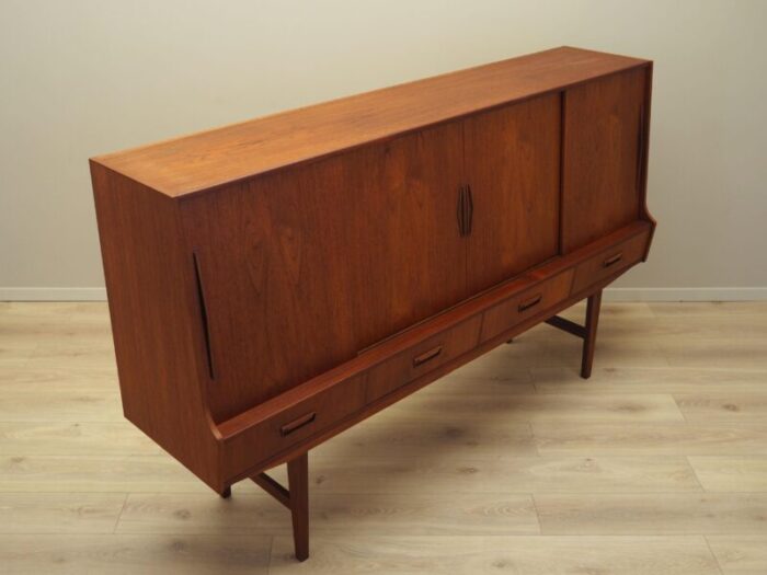 danish teak highboard 1960s 0515