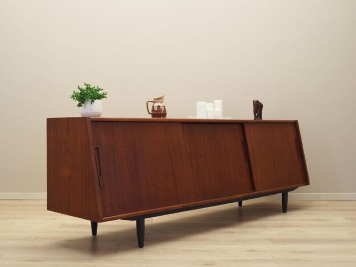 danish teak sideboard 1970s 4558