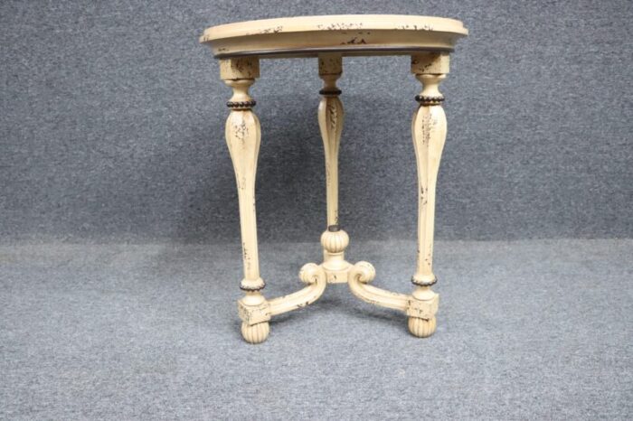 distressed classical lamp table 0825