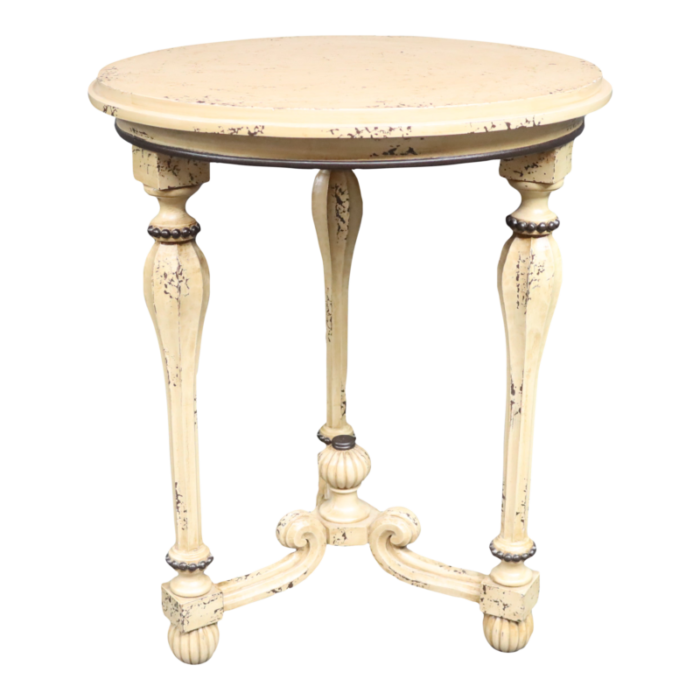 distressed classical lamp table 2443