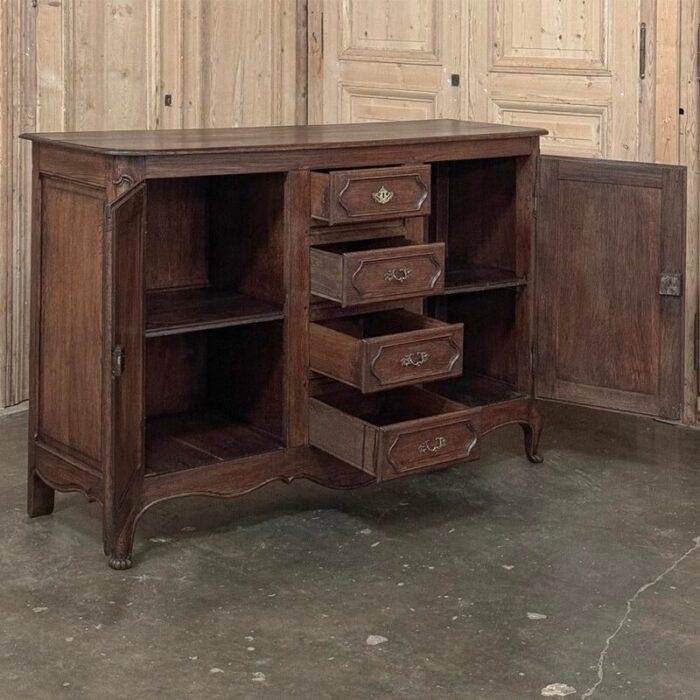 early 19th century country french buffet sideboard 0599