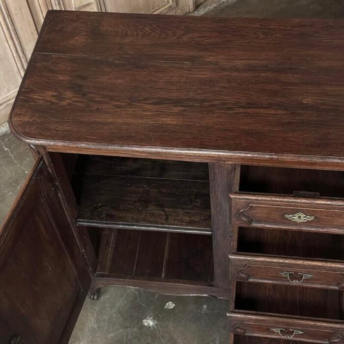 early 19th century country french buffet sideboard 7951