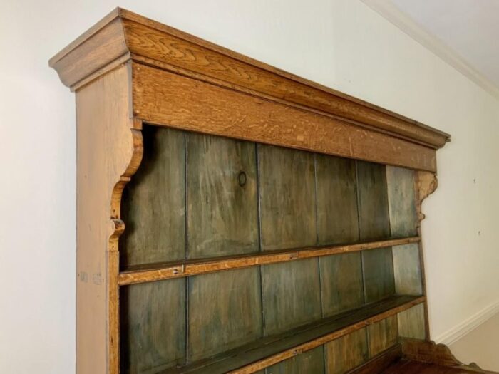 early 19th century two part oak welsh dresser 2403