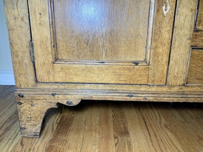 early 19th century two part oak welsh dresser 6966