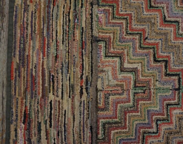 early 20th century american hooked rug 7794