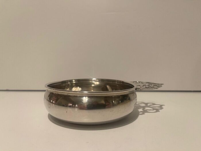 english georgian style sterling silver porringer bowl late 19th century 9680