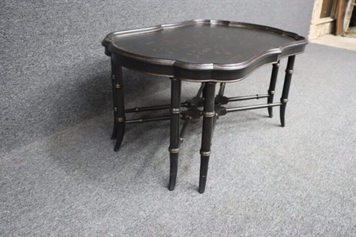 ethan allen georgian style coffee table 9687