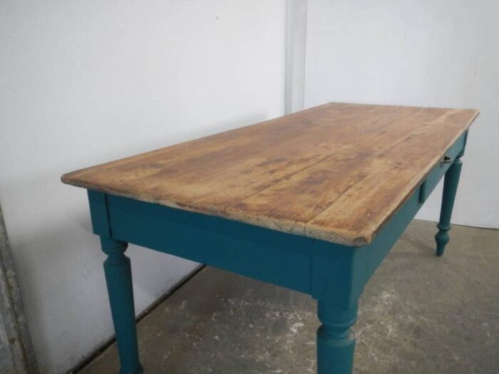 fir wood table 1950s 2226