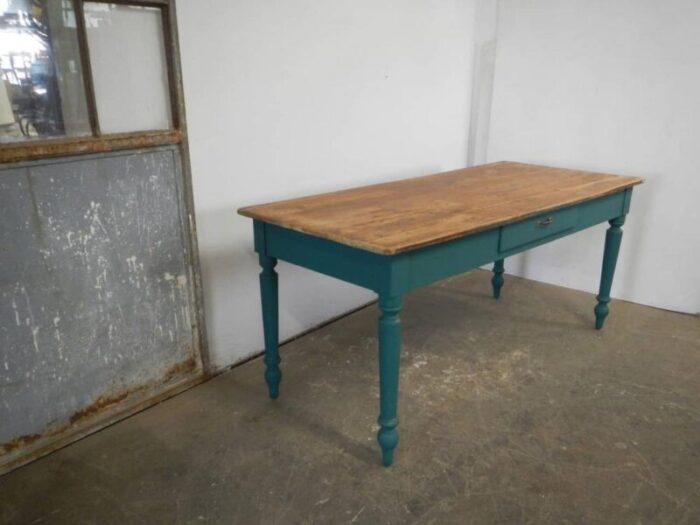 fir wood table 1950s 8694