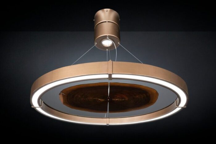 foresta pendant lamp glass wood collection from vgnewtrend italy 2