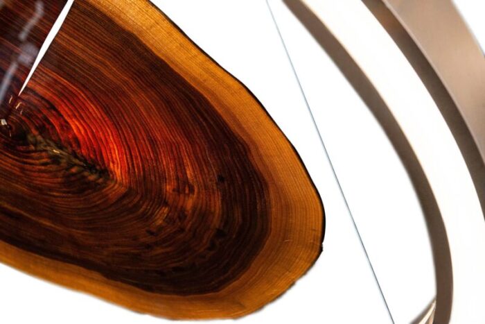 foresta pendant lamp glass wood collection from vgnewtrend italy 3