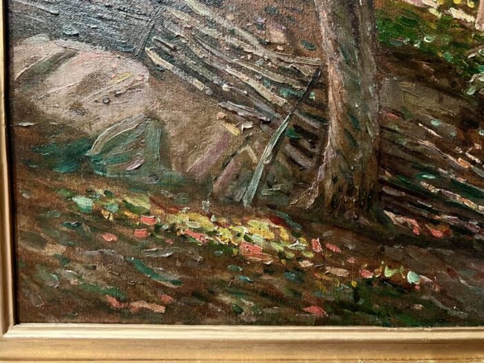 frank orr america 20th century woodland scene signed lower left frank orr oil on canvas 8822