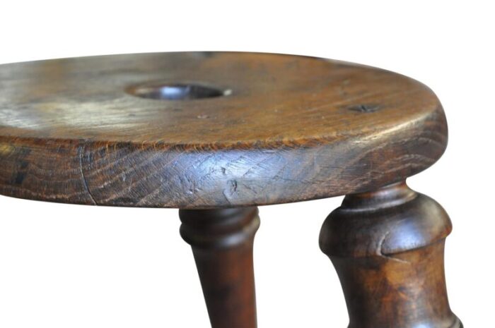 french 19th century stool 3778